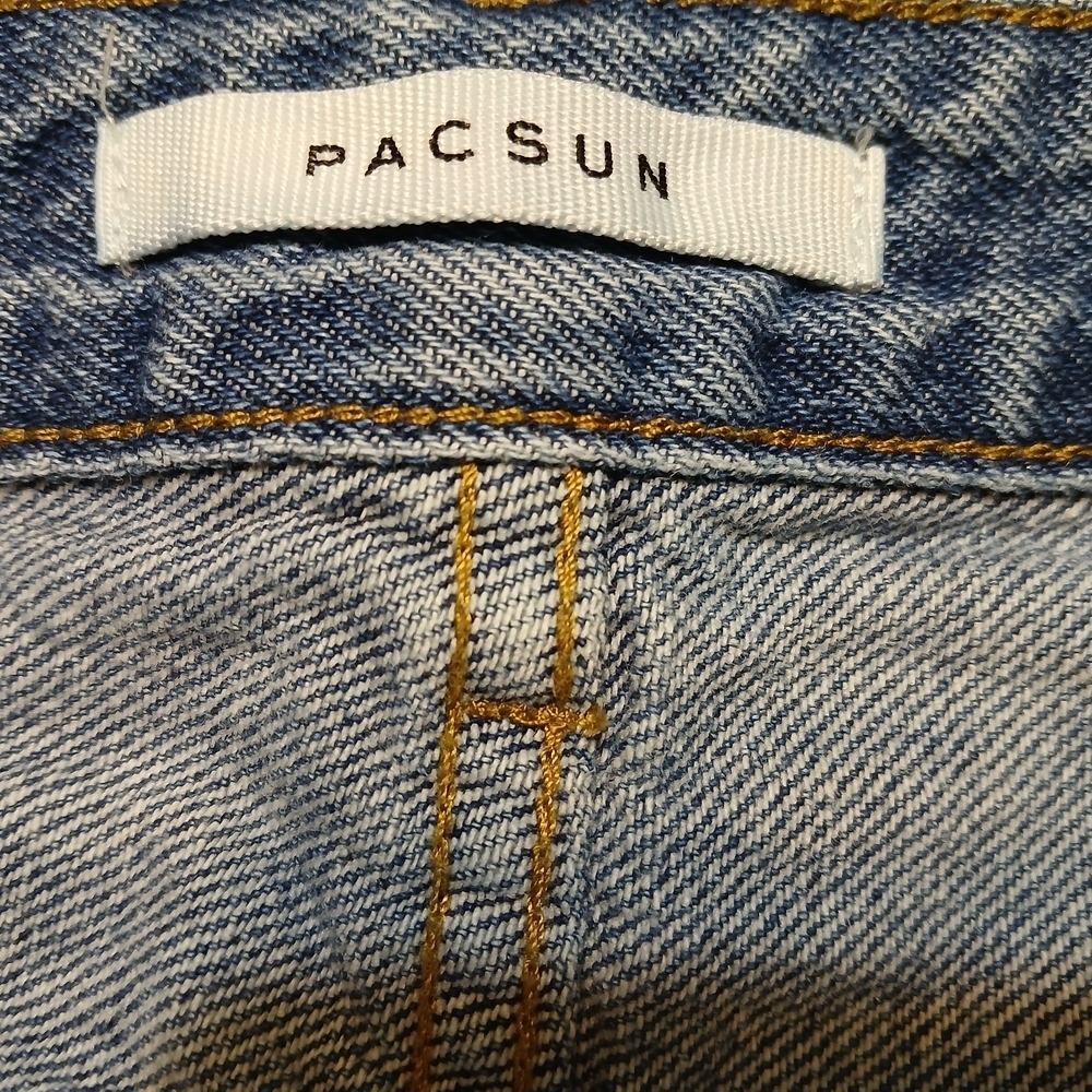 PacSun Yin Yang Denim Jeans Size 26 - Picture 2 of 11
